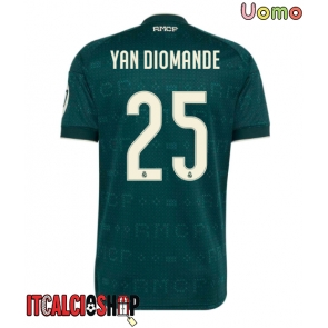 Real Madrid Yan Diomande #25 Seconda Maglia 2026-27 Manica Corta